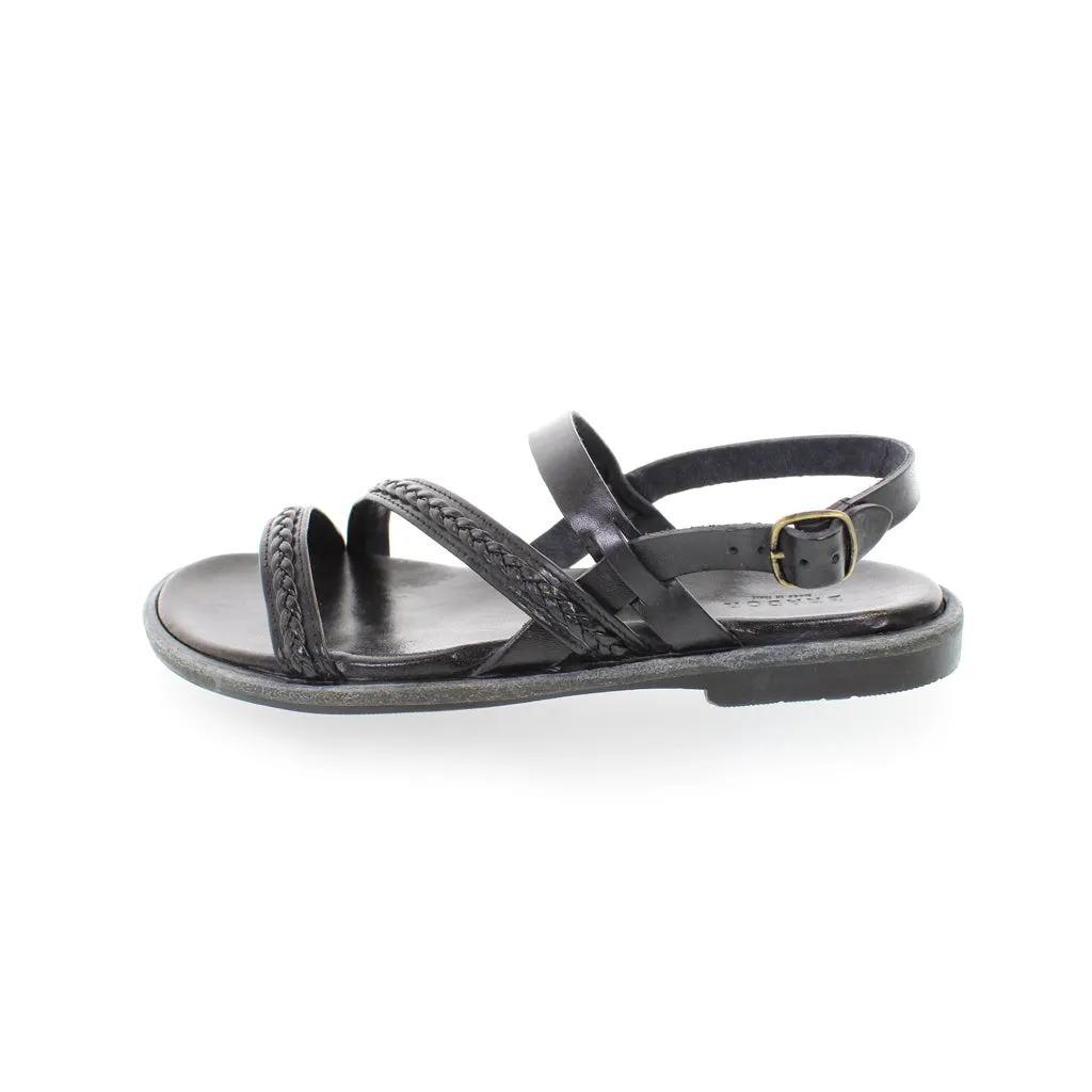 VIRGINIA BLACK SANDALS