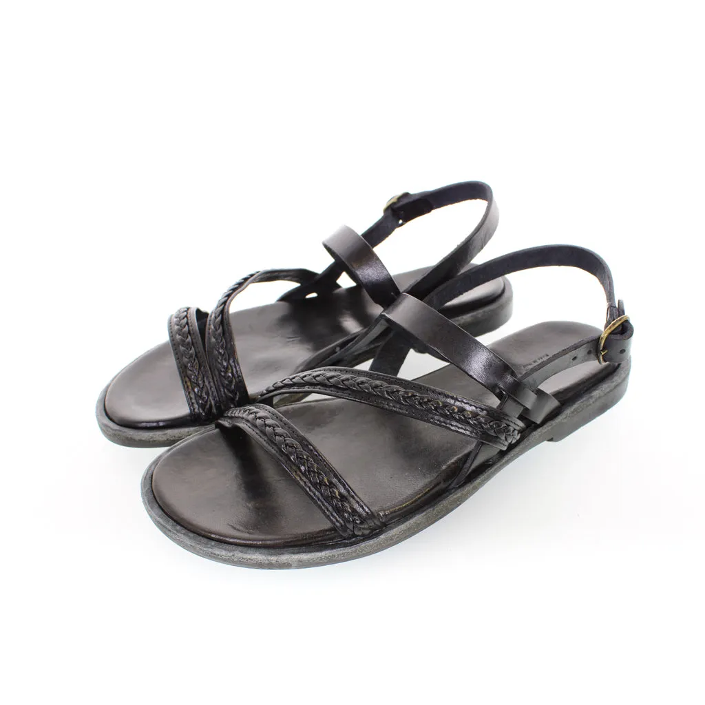 VIRGINIA BLACK SANDALS