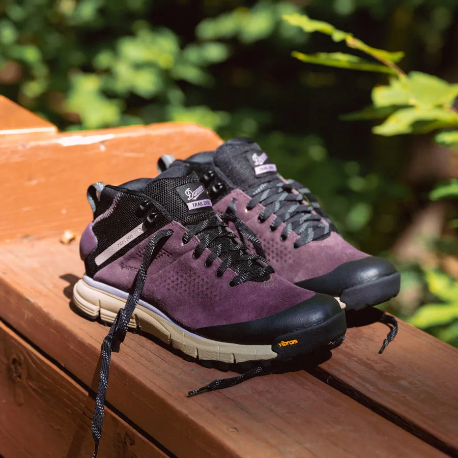 W-TRAIL 2650 MID WP - BERRY - NUBUCK