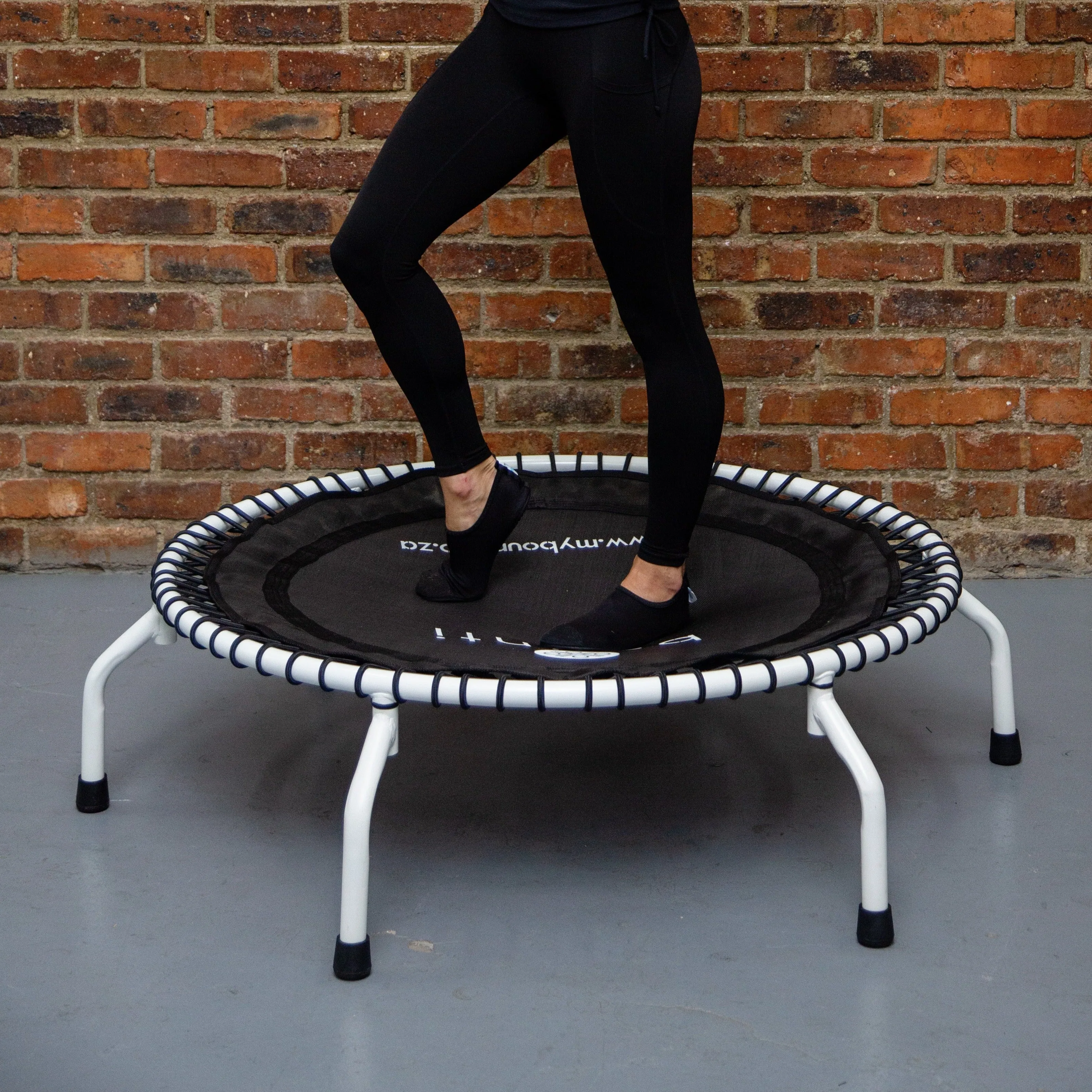 White Bungee Studio Deluxe (SA made) with Black Safety Circle White
