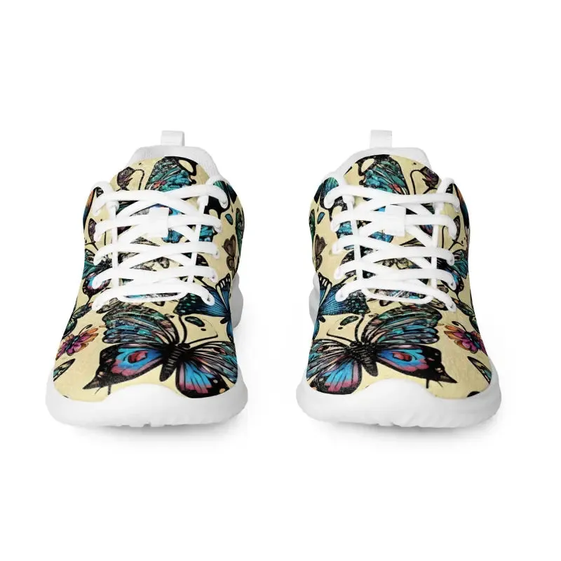 Womens Butterfly Athletic Shoes Spark Fitness
