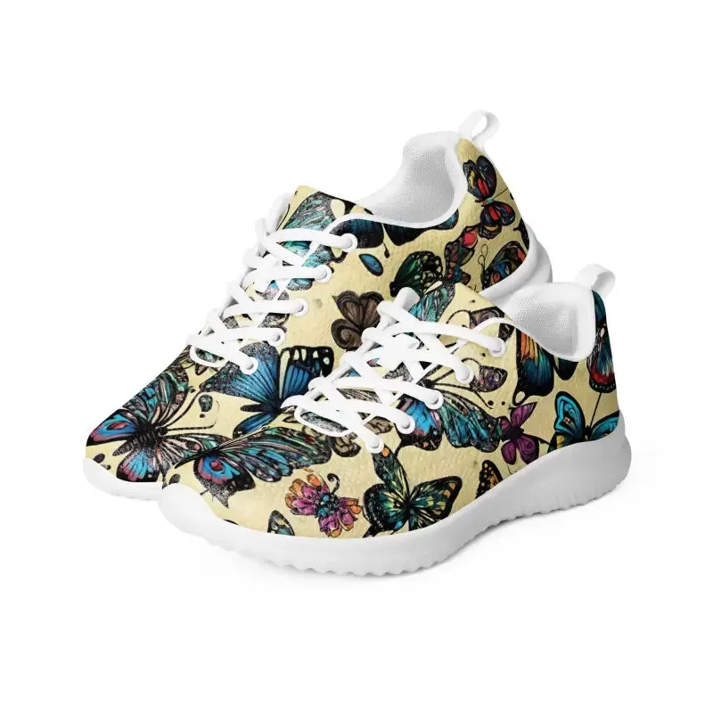Womens Butterfly Athletic Shoes Spark Fitness