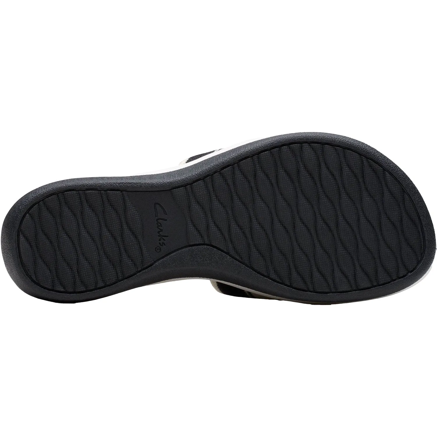 Women's Clarks Cloudsteppers Arla Hollis Black Combi Knit Synthetic