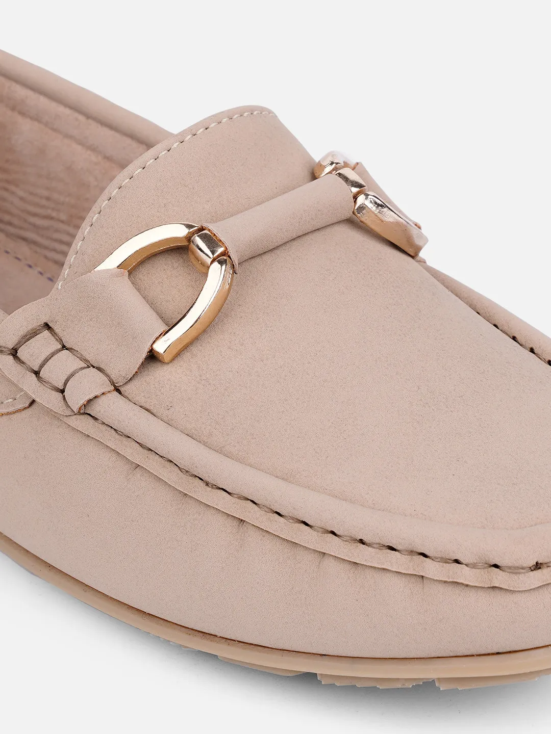 Women's Khaki Soft & Premium Loafers (IU2001)