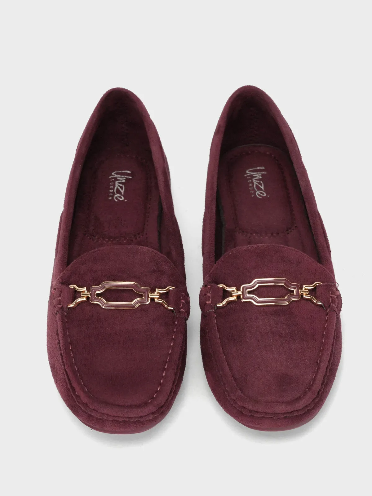 Womens "VIRAZ" Buckled Casual Moccasins