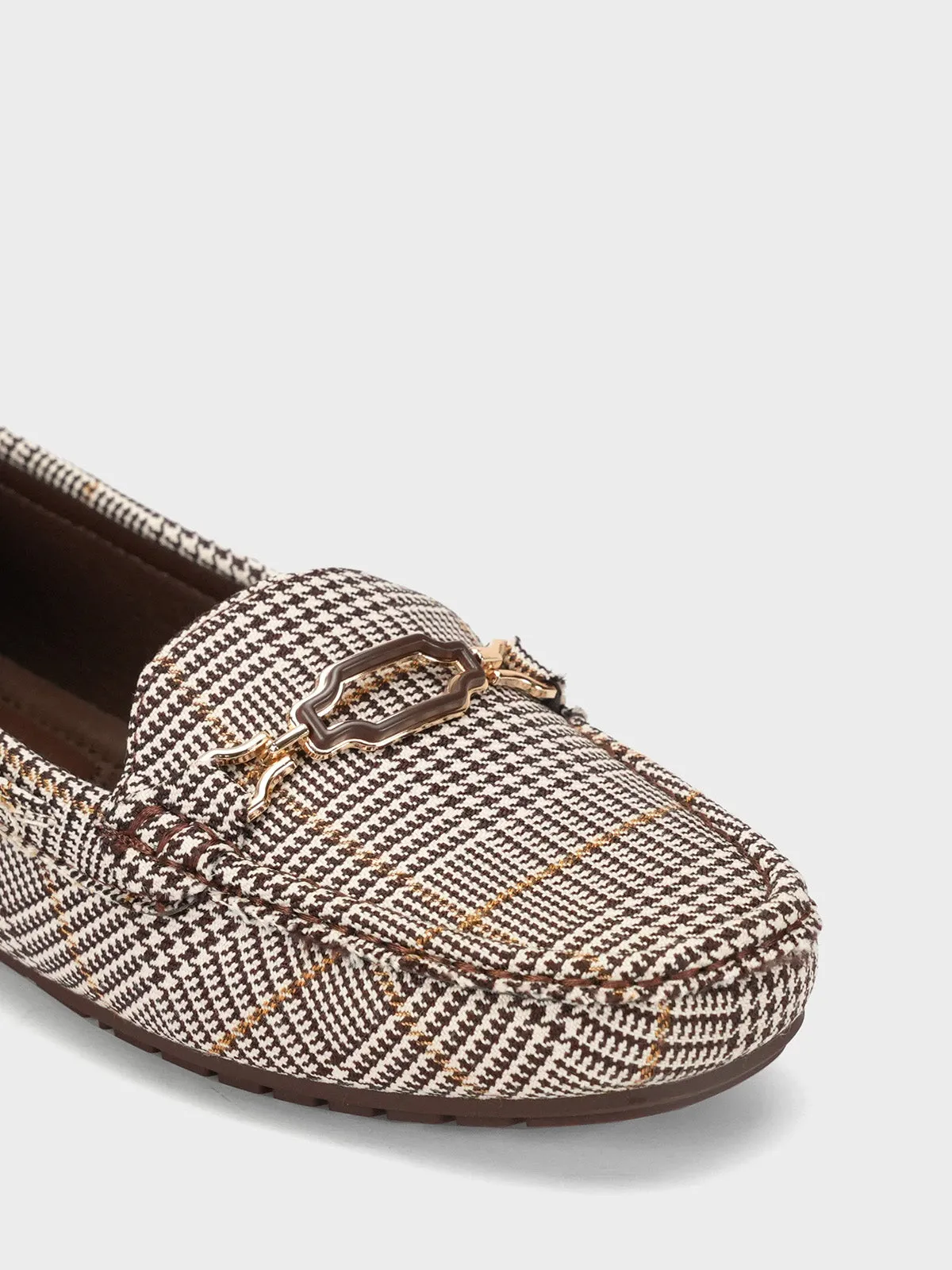 Womens "VIRAZ" Buckled Casual Moccasins