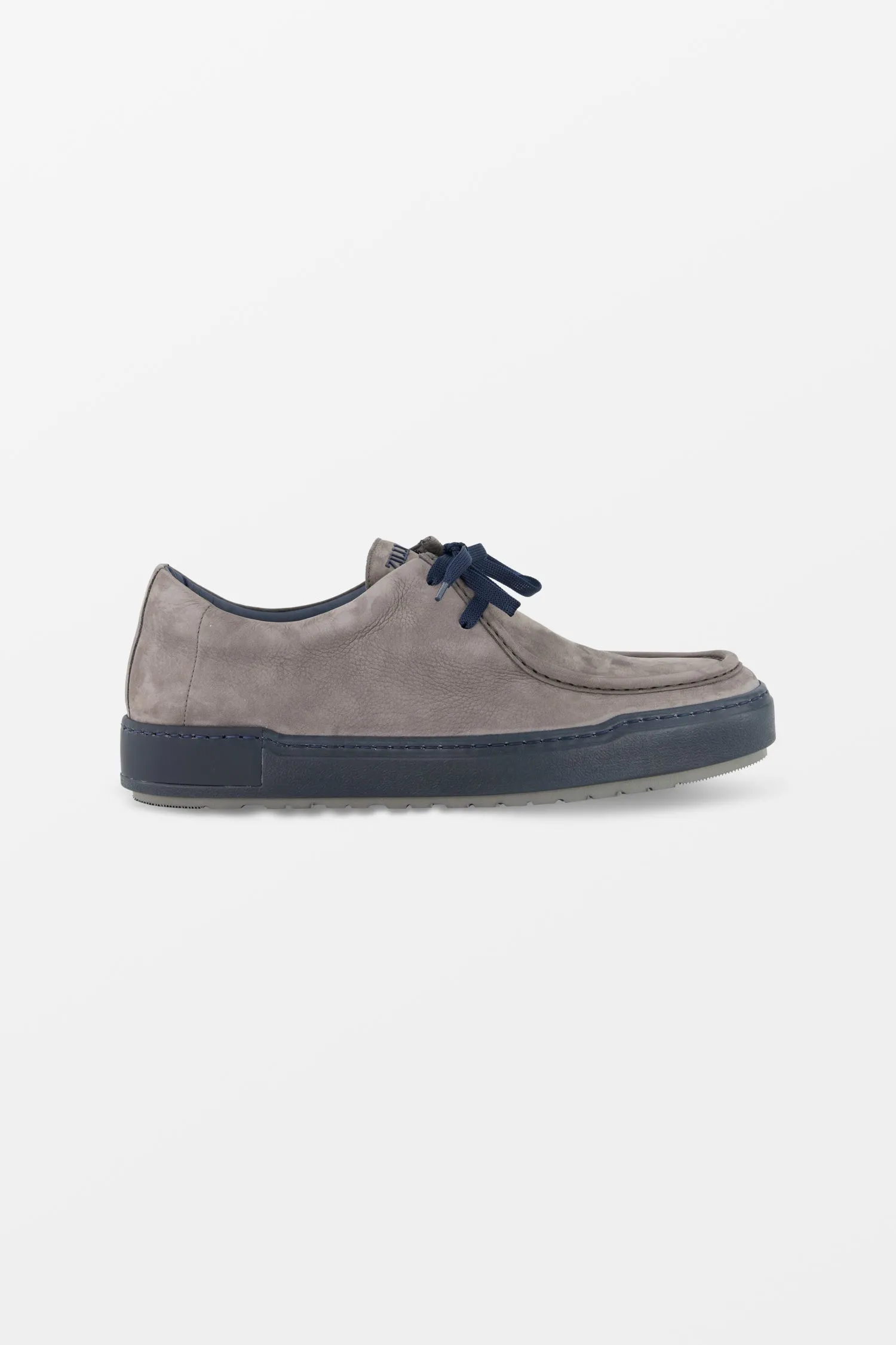 Zilli Grafite Grey Nubuck Moccasins